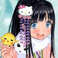 Anime Kimono Creator Games : Create a character and dress her up in one of the gorgeous k ...