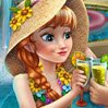 Anna Pool Celebration Games : Join the bubbly princess Anna on her romantic vaca ...