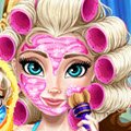 Elsa Mommy Real Makeover Games : Queen Elsa is teaching her daughter how to act lik ...