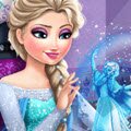Elsa's Crafts Games : When Elsa sees a crafts competition online she cannot help b ...
