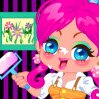 Painter Girl Games : The girl is really a busy girl. She can not stop her work ev ...