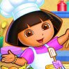 Dora's Cooking Club Games : Cook a pizza is one of the best thing to do in a k ...