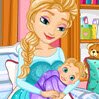 Frozen Elsa Gives Birth Games : Let's give Queen Elsa a precious helping hand and prepare he ...