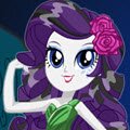 Legend of Everfree Rarity Games : Rarity is ready for the Crystal Gala in her signature beauti ...