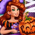 Jessie's Halloween Pumpkin Carving Games : Audrey and Victoria's friend, Jessie, is preparing ...