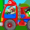 Super Mario Truck Games : Help Mario drive his truck and deliver stars, coins and mush ...