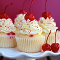 Cherry Cupcakes Games : Bake a divinely swirled sweet cherry cake! Click o ...