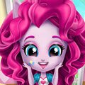 Minis Pinkie Pie Room Prep Games : Pinkie Pie needs to get ready for a magical slumbe ...