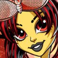 Monster High Luna Mothews Games : Luna Mothews is the daughter of a Mothman and is from Boo Je ...