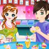 Ice Cream Store Dating Games : Amy enjoying Ice Cream in a store and you have to dress her ...