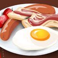 Cooking Eggs With Bacon Games : Hello petite chefs! Today we are having eggs for breakfast o ...