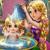 Rapunzel Baby Wash Games : Our adventurous princess, Rapunzel, has a little g ...