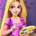 Rapunzel's Painting Room Games : A usual morning routine for Rapunzel to clean up yesterday's ...