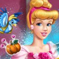 Cinderella Tailor Ball Dress Games : The Fairy Godmother has an important task to compl ...