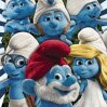 Smurfs 3D Puzzle Games : Fix all pieces of the picture in exact position using the m ...