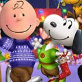 Peanuts Team Christmas Games : The Peanuts gang has a super fun dress up session with winte ...