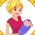 Sherley's Perfect Baby Games : Sherley is a beautiful young pregnant mother and she is prep ...