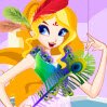 Peacock Girl MakeUp Games : The peacock girl looks very fashion, she really want to be t ...