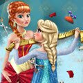 Elsa Tailor for Anna Games : Elsa has to make a beautiful gown for Anna's birth ...