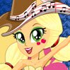Applejack Rocking Hairstyle Games : This Equestria Girls has the rockin'est hairstyle ...