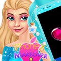 iPhone X Makeover Games : Elsa just bought herself a new iPhone and while playing with ...