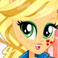 Applejack School Spirit Style x