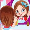 Cute Mirror Girl Games : The little girl will go to garden and play there. She wants ...