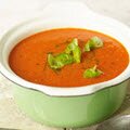 Tomato Soup With Basil Oil