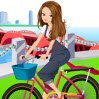 Hipster Girl Bike