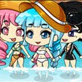 Chibis in Aquapark x