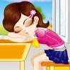 Sleeping in Class Games : Uh ohh...someone is sleeping in class. Amy slept very late l ...