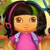 Dora Real Haircuts Games : Dora wants to change her look completely. As her personal ha ...