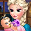 Elsa Frozen Baby Feeding Games : Our beloved Elsa is now a doting mother and must b ...
