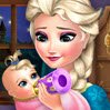 Elsa Frozen Baby Feeding