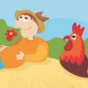 Happy Farm Games : All the animals on this farm are so happy! They sp ...