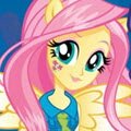 Fluttershy School Spirit Style