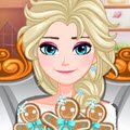 Frozen Gingerbread Games : Frozen Queen Elsa, sweet princess Anna and playful ...