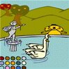 Duck Pool Coloring Games
