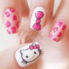 Hello Kitty Nail Designs x