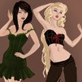 Covergirls Dress Up Games : Dress up two posy fashionistas! ...