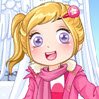 Snow Angel Cutie Games : Diana just woke up and looked out the window. Oh m ...