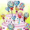 Yummy Lollipops Games : It is a birthday party with full of lollipops at top of a ca ...