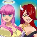 Angel or Demon Creator Games : In Angel or Demon Avatar Dress Up Game you can cre ...