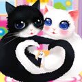 Heart Cats x