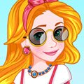 Princess Team Blonde Games : The Frozen Queen Elsa, the Tangled Princess Rapunzel and bea ...