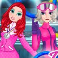 Princess Winter Olympics Games : Get ready to attend the Winter Olympics together with five o ...