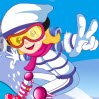 Pro Snowborder Girl Games : Jessy is a pro snowboarder who need to be dress for a big co ...