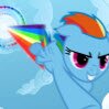 Rapid Rainboom Games : Help Rainbow Dash create a sonic rainboom to decorate the sk ...