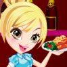 Sweet Waitress Girl Games : The little lovely waitress girl wanna to take part in a food ...