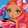 Sloane as Butterfly Blast Games : Sloane and her friends created an outrageous fashi ...